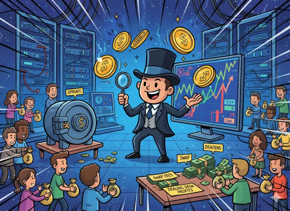 Sàn Forex Kiếm Tiền Từ Đâu? Bí Mật Phía Sau Lợi Nhuận Sàn