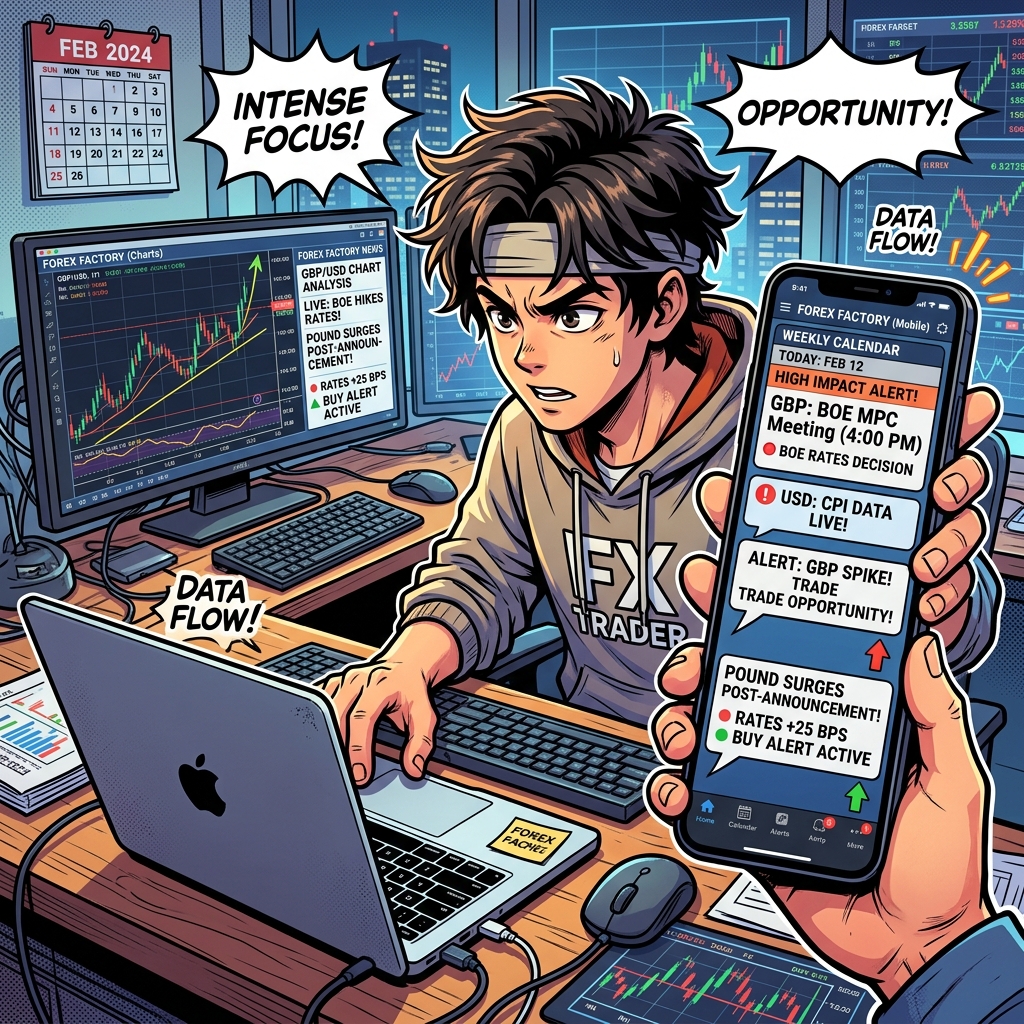 Sử dụng Forex Factory trên nhiều thiết bị để theo dõi tin tức