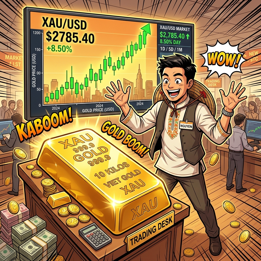 Giao Dịch Vàng XAU/USD: Hướng Dẫn Từ A-Z Cho Người Mới (2026)