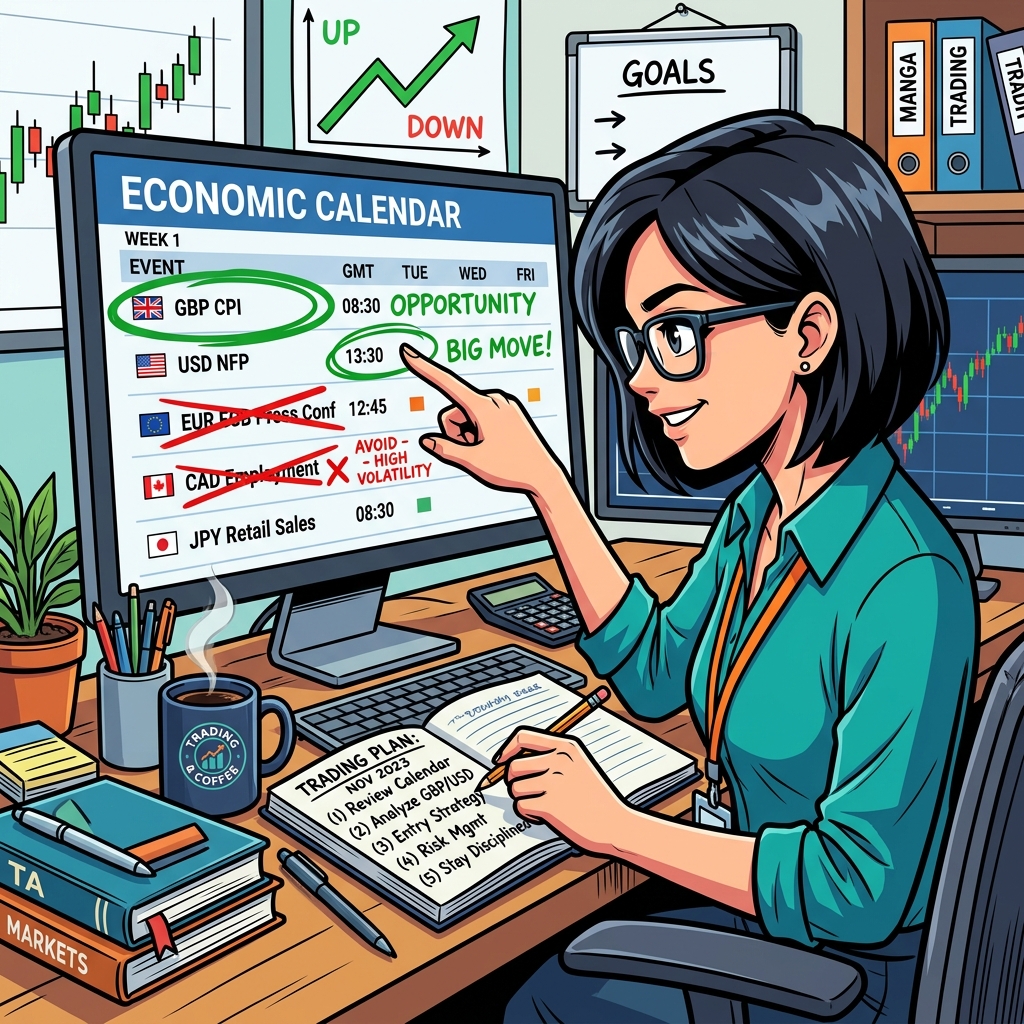 Lập kế hoạch giao dịch Forex theo lịch kinh tế hàng tuần